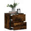40cm W Metal Bedside Table-967209701