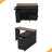 102.3" Kitchen Island With Extendable Dining Table, Kitchen Rolling Island Cart With Trash Storage Cabinet, 3-Tier Pull-Out Spice Rack-2145752433