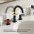 Widespread 2-handle Bathroom Faucet With Drain Assembly-116874334