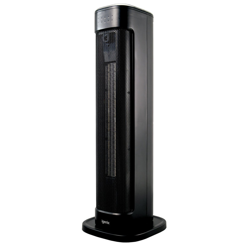 Igenix 2000W PTC Tower Heater, Black