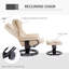 Alsup 80cm Wide Ergonomic Recliner-392612423