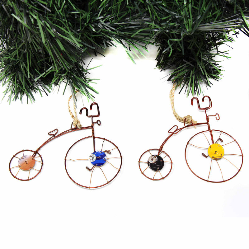 4.5'' Handmade Metal Sports Hanging Figurine Ornament