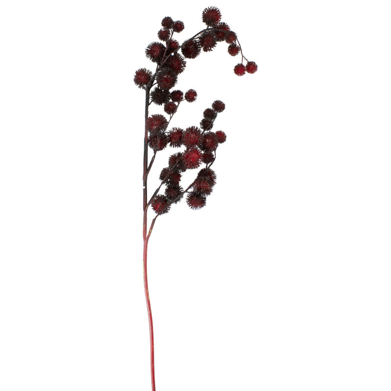 Aérosol de Noël chardon artificiel - 41 po - rouge