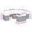 Vidaxl Garden Sofa Set