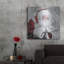 «Santa's Little Friend» par Bluebird Barn, art mural en métal-2037777519