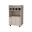 Chariot-bar polyvalent à une porte au design attrayant pour le divertissement à domicile-424983423