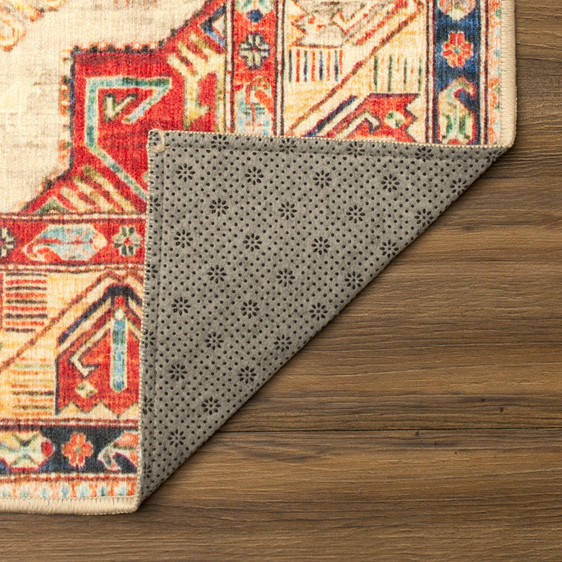 Ottoman Natural Performance Flatweave Washable Indoor / Outdoor Rug, Rectangle 5' x 7'