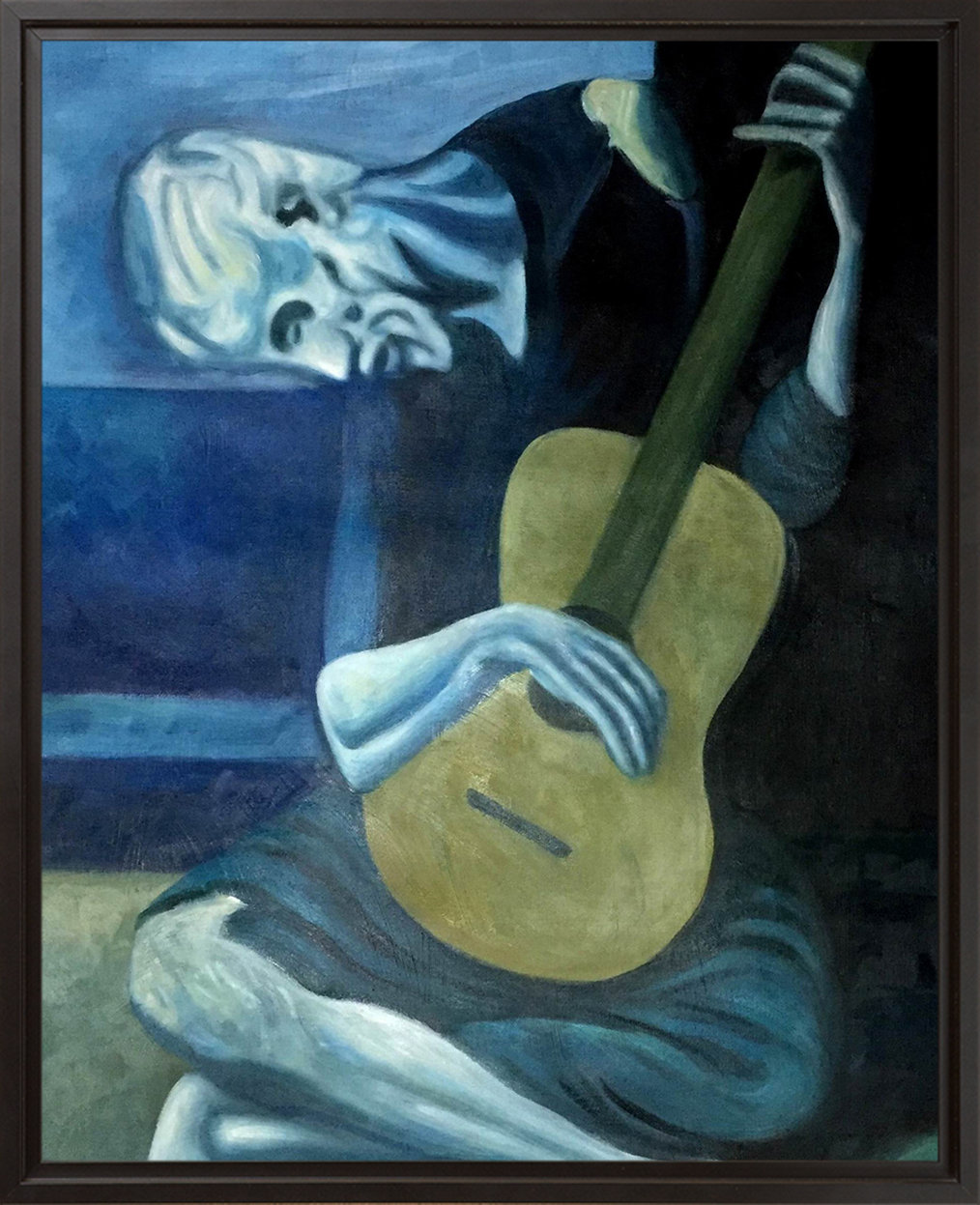 picasso man with guitar