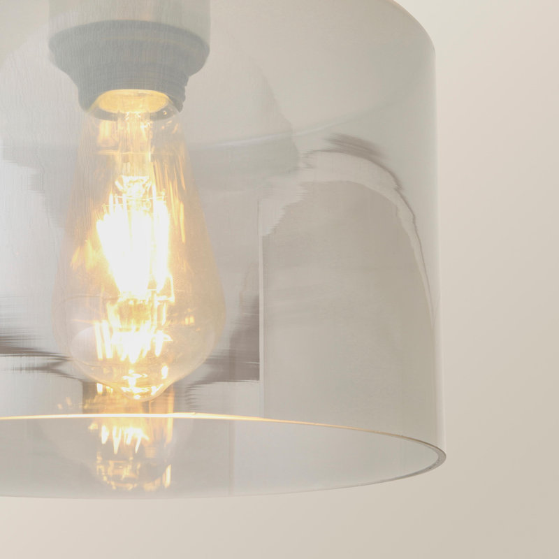 Deivy Glass Flush Mount