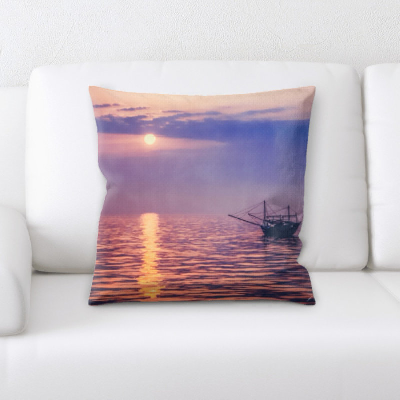 Microsuede Throw Pillow