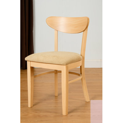 Chaise d'appoint en tissu blé Fayette