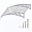 GUANSU-CN Polycarbonate Cover Retractable Door / Window Awning-124654801-124654797