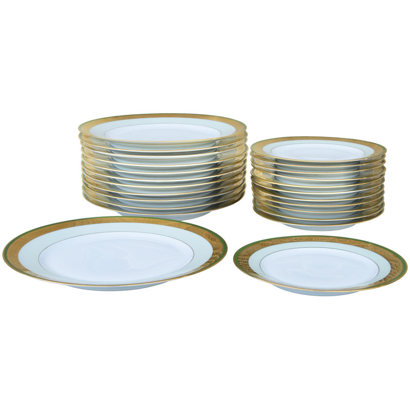 Porcelain Dinnerware Set - Service for 12