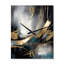 Shapes And Lines Abstract Marble II - Horloges murales abstraites en marbre-98990943