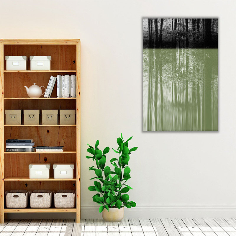 «Pass Through A Forest II», reproduction d'art sur toile, 60" H x 40" W