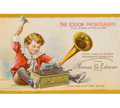 " The Edison Phonograph "