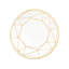 Gem Cut Salad/Dessert Plate