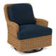 Somerset Upholstered Swivel Accent Chair