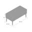 Banc de rangement rembourré Utopia-27802315-27802316