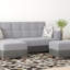 Repose-pieds avec rangement en polyester Primenest Skyhaven-48924907