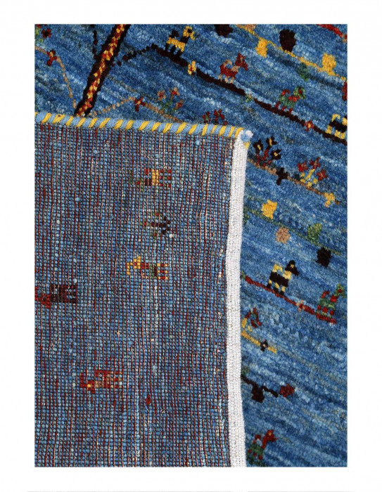 Tapis unique en laine 2 pi 3 po x 3 pi 5 po Donellan