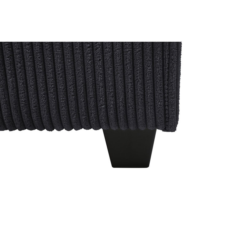 Canapé modulaire en L 108,5 po Newell, Gris