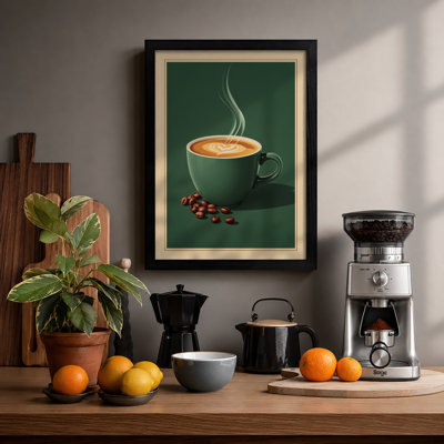 Coffee Comfort Minimalist - Print