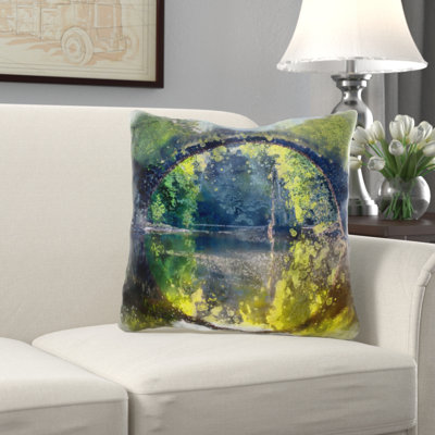 Amezquita Floral Reversible Throw Pillow