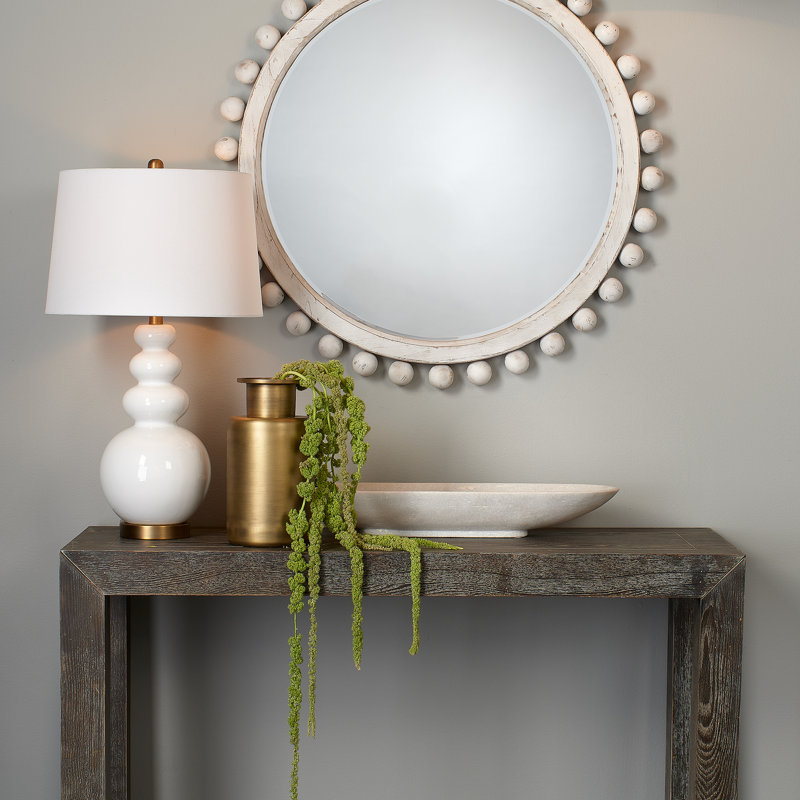 Handmade Marble Decorative Bowl, White