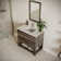 Fresca Formosa 36" Freestanding Open Bottom Single Sink Bathroom Vanity with Top and Sink - Faucet Not Included