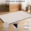 Tapis d'entrée anti-dérapant absorbant - Tapis d'entrée intérieur à profil bas avec envers en caoutchouc lavable - Polyester durable, idéal pour la porte d'entrée, la cuisine, la salle de bain, le nombre élevé de visiteurs-131260290-131260293