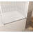 Frameless Shower Door 56-60 "W X 60" H, 1/4 "(6 Mm) Clear Tempered Glass, Explosion Proof Film, Stainless Steel Handle-117492487