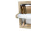 Porte-papier hygiénique encastré standard