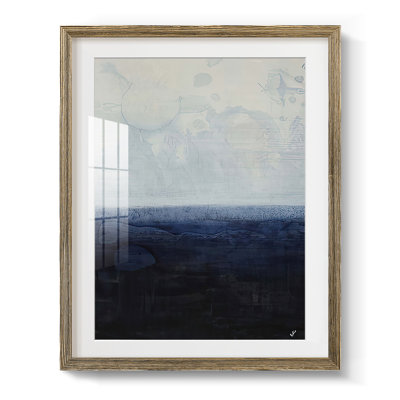 Océan délavé, impression sur papier
