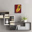 «Veggies On Red L Artichaut» par Andrea Strongwater, art mural en verre acrylique-769688605