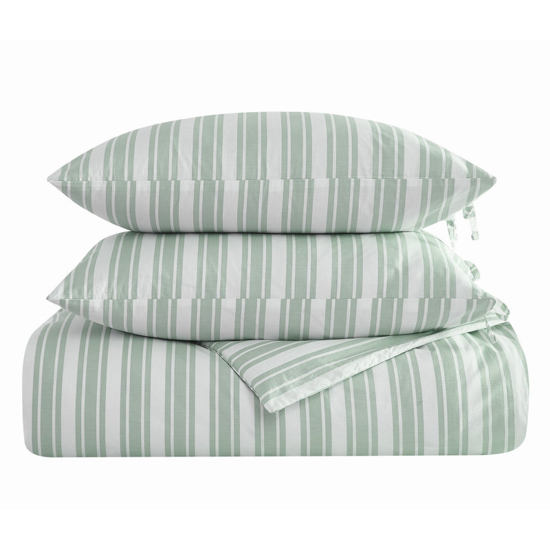 Ensemble de housse de couette The Farmhouse par Rachel Ashwell, Housse de couette pour grand lit et 2 taies décor