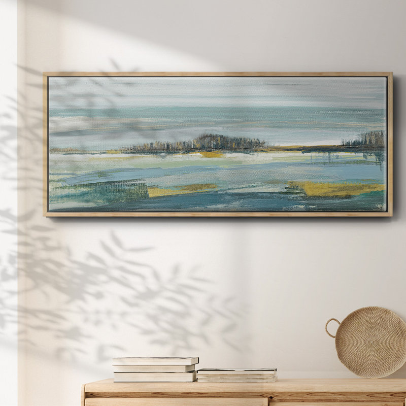Toile encadrée Lewbeach Vista, H 8 po x l 20 po