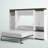 Camalla Storage Murphy Bed with Drawers-55325524