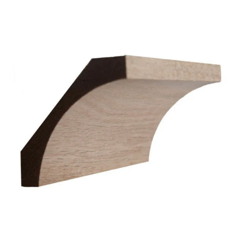 EWCR40 Crique de couronne sans finition, Chêne blanc, H 3,75 po x l 0,75 po x P 94 po