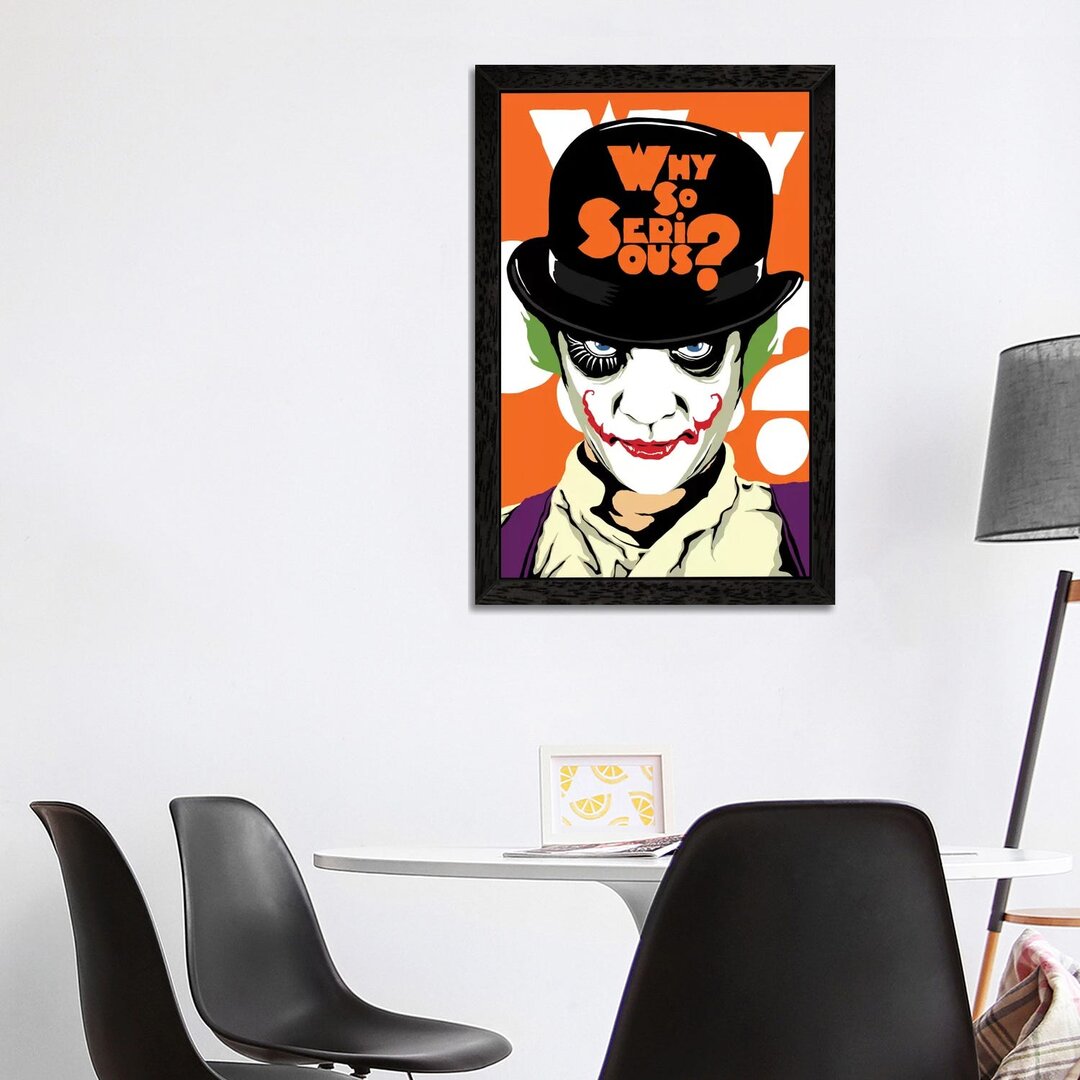 Leinwandbild A Clockwork Joker von Butcher Billy