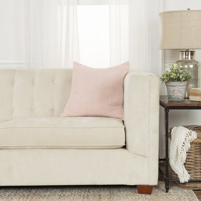 Housse et insert de coussin décoratif en coton Saskatia