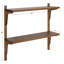 Baez Poplar Solid Wood Wall Shelf-995327554