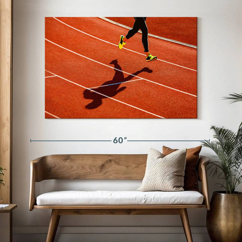 Levitating Runner, 34" H x 51" W