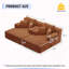 Ensemble de chaise longue surdimensionnée 2 pièces-791954436