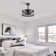 Pecor 18" Ceiling Fan with Light Kit and the Remote Included