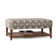 Repose-pieds rectangulaire avec rangement Carly