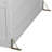 TOPMAX 78-Inch Wooden Greenhouse Cold Frame With 4 Independent Skylights And 2 Folding Middle Shelves, Walk-In Outdoor Greenhouse, White-126196512