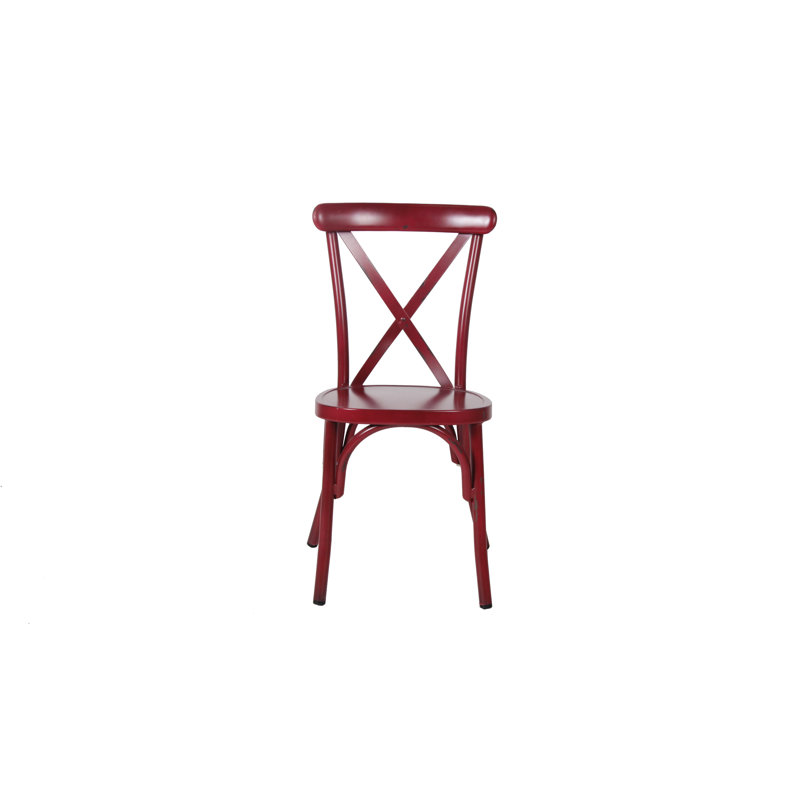 Otterburn 46cm H Stacking Side Chair, Red