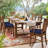 Patio Chair Cushions 18 x 16 x 3 Inch Waterproof Outdoor Seat Cushions for Patio Furniture 3-Year Color Fastness-1903597245-1903597233