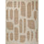 Pompano flatweave Wool/Jute Ivory/Beige Area Rug-1632095410